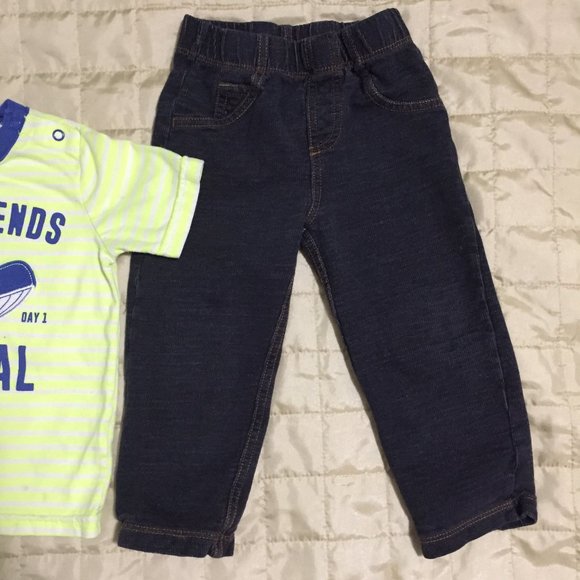 Carter's T-Shirt and Leggings - Picture 3 of 3